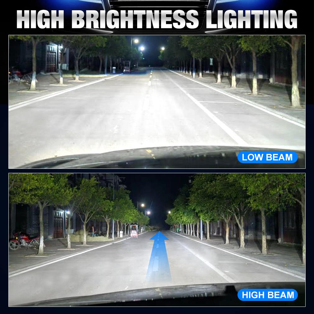 2 шт. Canbus H4 светодиодные лампы для фар дальнего и ближнего света 30000 лм для автомобилей и мотоциклов 24 шт. 3570 CSP турбо светодиодные диодные лампы для авто мото фары 12 В 6500 К