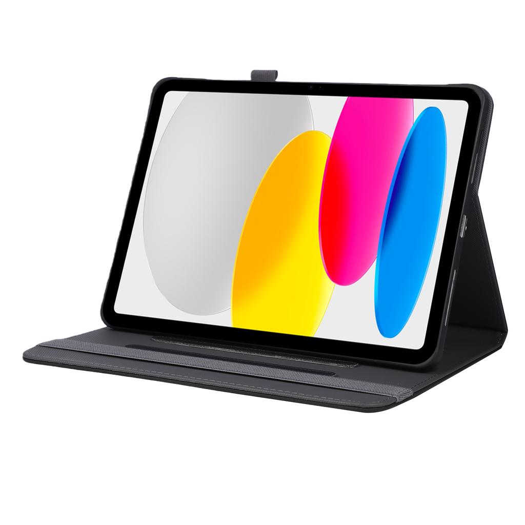 Tablet Case For iPad Air 13 (2025) / (2024) / Pro 12.9 (2022) / (2021) / (2020) Foldable Stand Leather Cover with Handheld Wristband