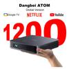 Dangbei Atom Laser 4k Portable Projector 1200 ISO Lumens Google TV Video Movie WIFI Phone Auto Focus HDR10 DLP Mini Home Theater