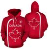Канада толстовка с капюшоном Maple Leaf 3D Printed Hoodie для мужчин и женщин Oversize Толстовки Street Fashion Hooded Kids Sports Pullover Y2k Clothes