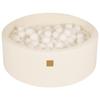Round Ball Pit® Boucle, White