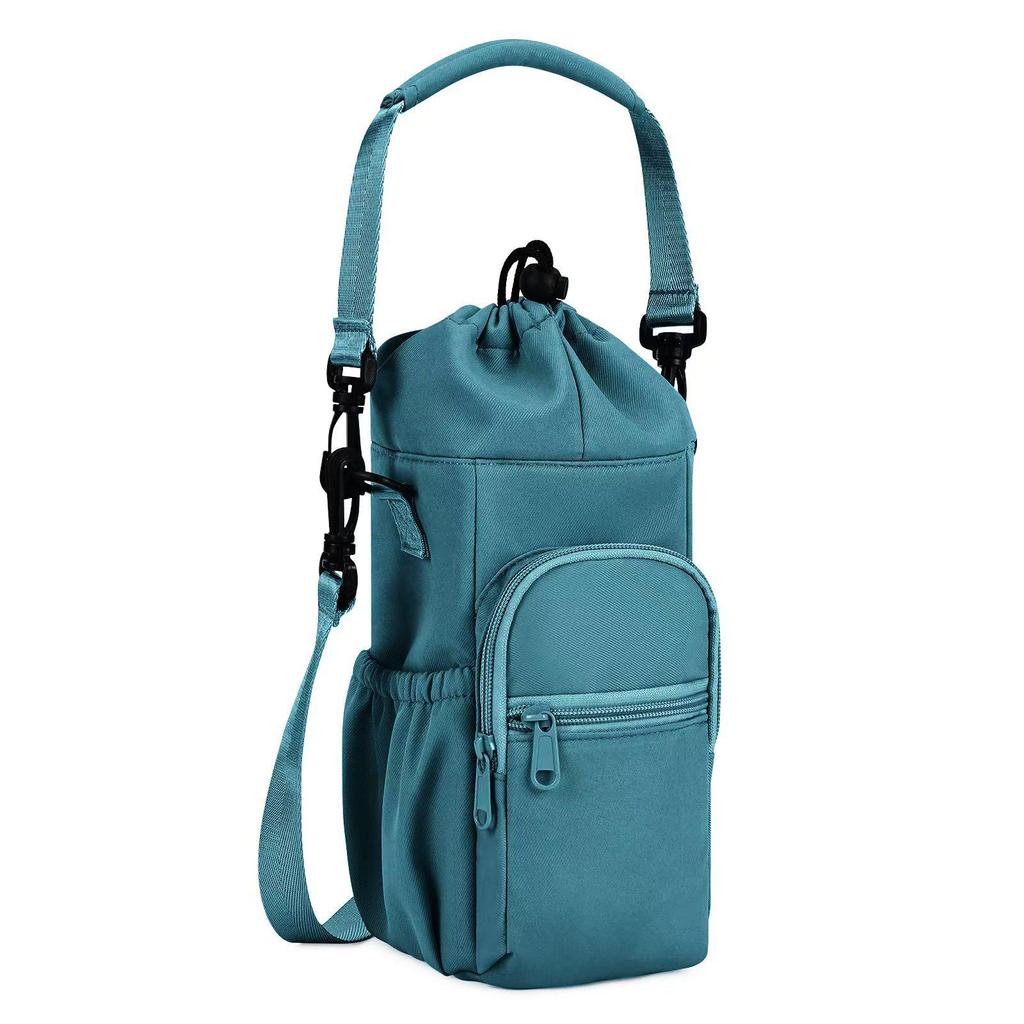 Крышка для бутылки с водой из алюминиевой фольги с ремешком