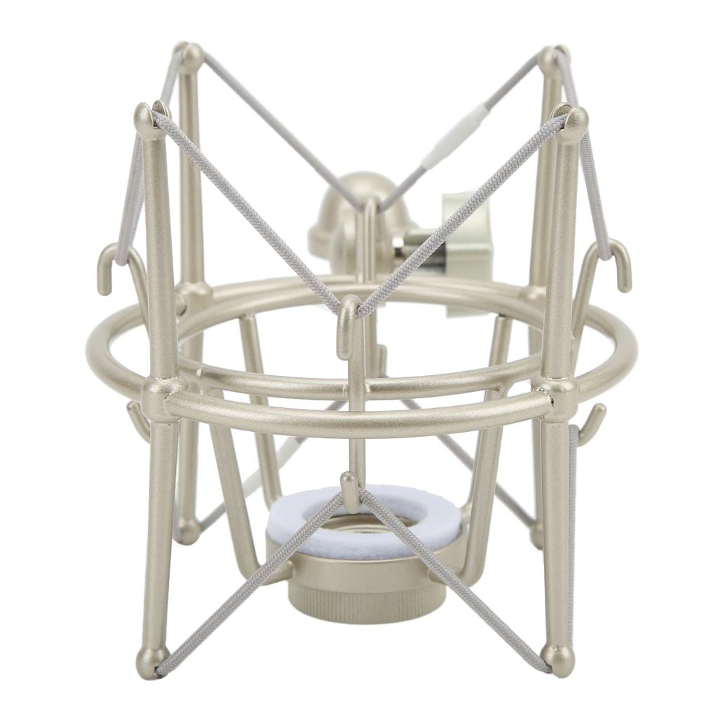 Microphone Shock Mount Clip Mic Anti Vibration Holder for Live Streaming Recording Studio