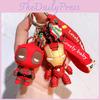 Unique 2024 Deadpool Keychain Silicone Gift
