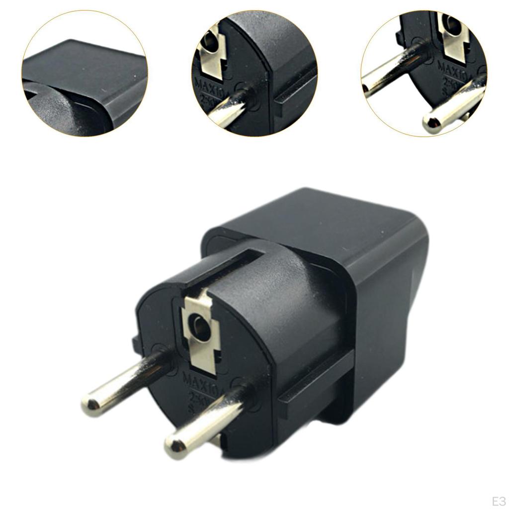 Европейский конвертер вилки AU/UK/US/CN в компактный настенный отель бытовой белый