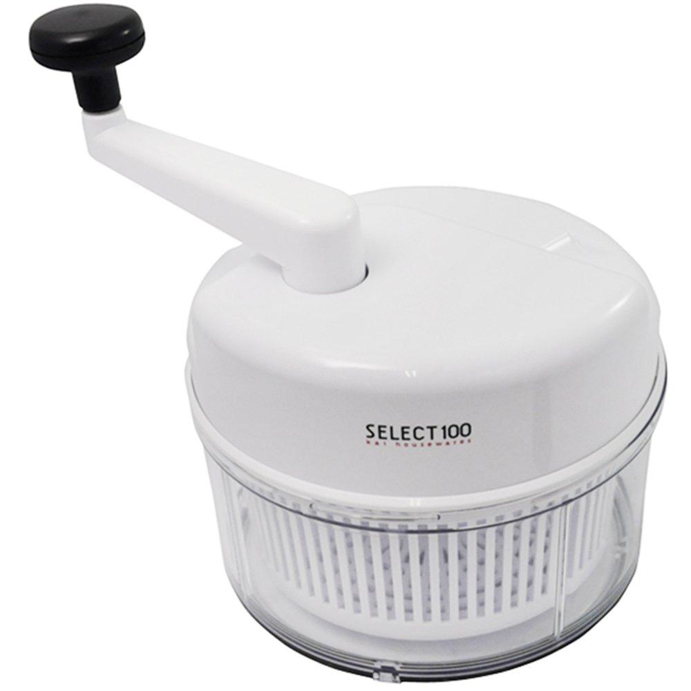 KAI Select 100 Mincer DH5703 Stainless Steel Vegetable Chopper with Salad Spinner Function Kitchen Tool by Corporation Japan