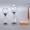 Magnetic Hourglass Timer Decorative Office Desktop Ornament with Quicksand Bottle