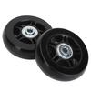 2Pcs Luggage Suitcase Replacement Wheels Universal Rubber Swivel Caster Wheels Bearings Repair Kits
