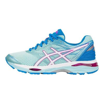 Кроссовки для бега на длинные дистанции Gel Cumulus 18 Fashion, износостойкие, низкие, женские, сине-розовые T6C9N-6701