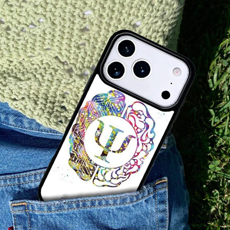 Чехол для телефона Психолог Профессия Психология Совместим с IPhone 17 16 15 14 13 12 11Pro Max 17 Air