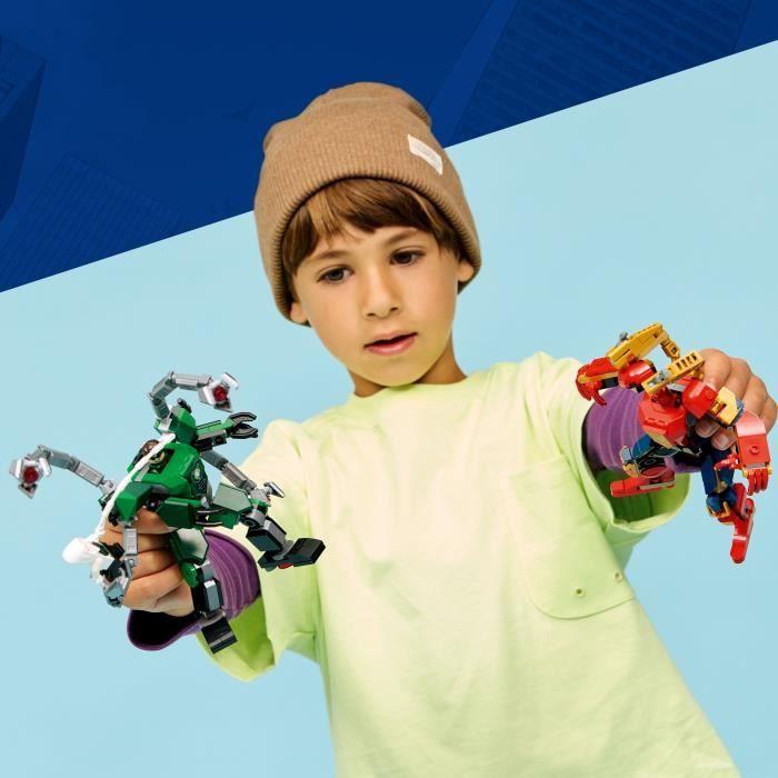 LEGO Marvel 76338 Битва Роботов : Человек-паук против Доктора Осьминога - Игра 6 лет