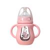 Детская бутылочка 150 мл / 240 мл соломенная детская стеклянная бутылочка с защитой от падения детская чашка для воды