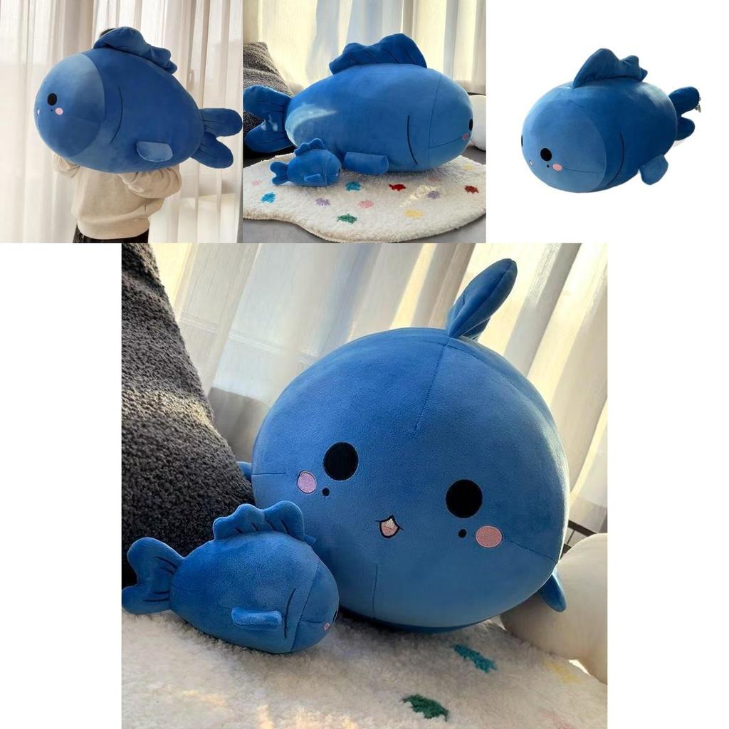 Starry Fish Plush Toy With Lightning Design For Kids And Teens Gift