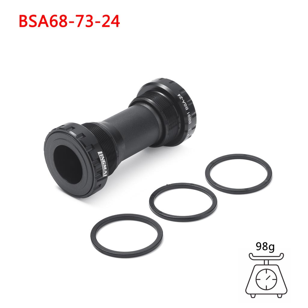 Bicycle Bottom Bracket Ceramic Bearing BB T47 Thread 68mm 73mm 86.5mm Bsa 68mm 73mm for Mountain Road Bike Central Movement DUB