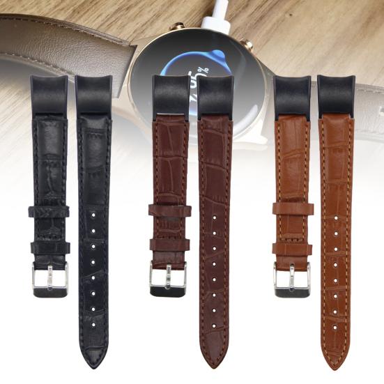 Ремешок для часов водонепроницаемый дышащий мягкий ремешок из искусственной кожи сменный ремешок для наручных часов Honor 4/5/6 для Huawei Band 6