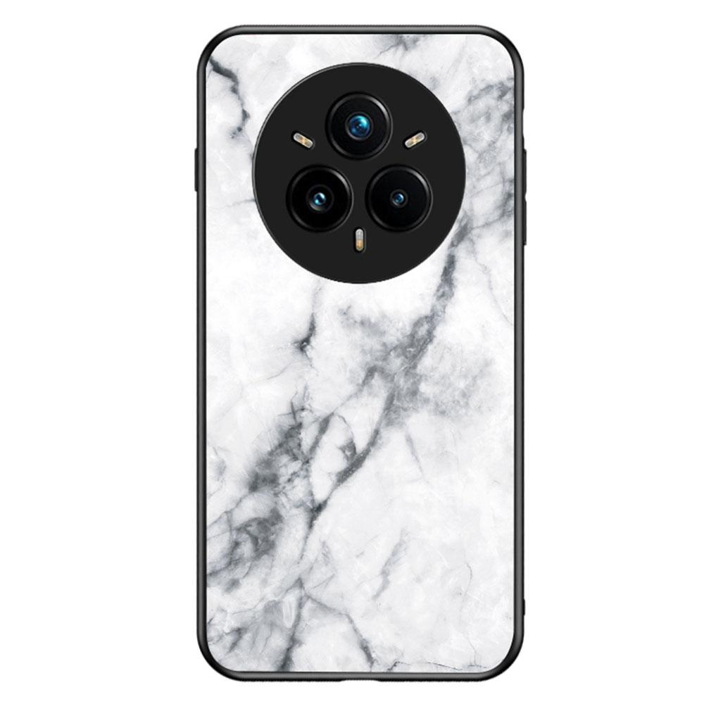 Чехол для Realme 14 Pro+ 5G с мраморным узором, защитная крышка для телефона из закаленного стекла+ПК+ТПУ