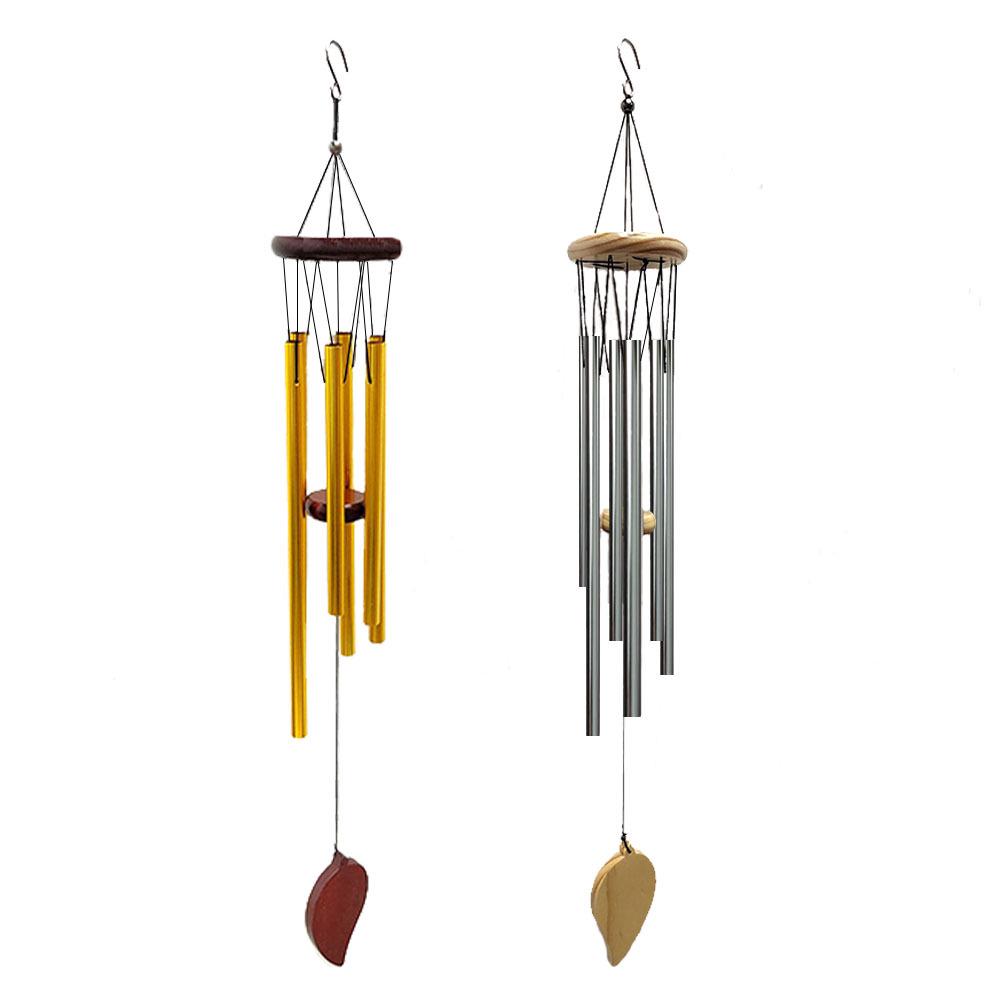 6-Tube Creative Metal Wind Chime Hanging Ornament