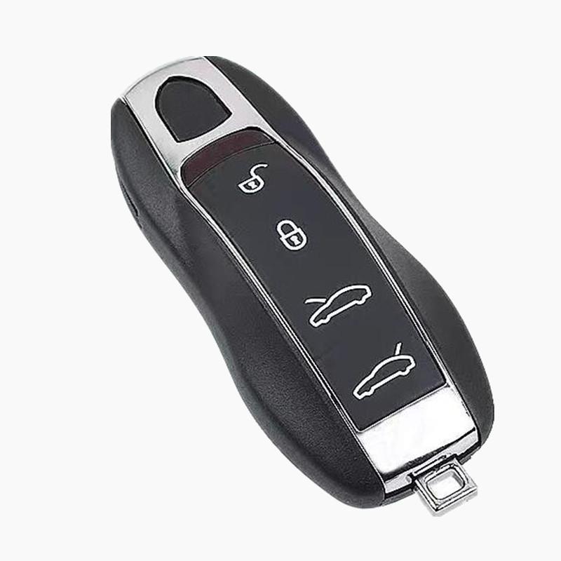 AABKT1 Smart Remote Key Shell Case For Porsche 718 911 Panamera Cayenne 2017 2018 2019 2020 Porsche 3 Button Fob Keyless Key Cover