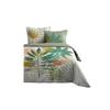 Housse De Couette - Giovanna - Tropicale - 220 X 240 Cm - 100% Coton - 2 Taies 63 X 63 Cm