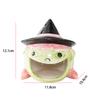 Cute Ghost Candle Holder Ceramic Ghost Pumpkin Candlestick Ornaments Candy Storage Tray Desktop Ornaments Halloween Party Decor