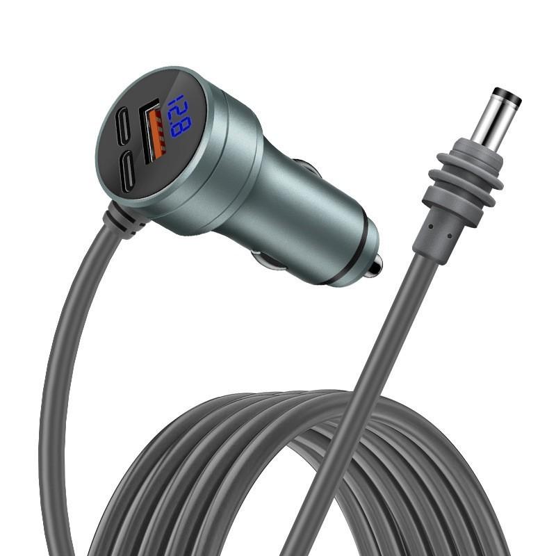 Быстрое зарядное устройство Starlink Mini Gen 4 QC 3.0 PD 20 В с кабелем питания DC 5,5 мм для автомобиля Автомобильное зарядное устройство с кабелем питания DC 5521