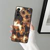 Мягкий чехол-бампер с ретро-дизайном под ржавчину для Samsung Galaxy A12 A13 A54 A71 A16 A21s A51 A52 A14 A15 A72 A73 A24 A31 A22 A23