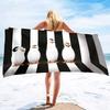 Little Penguin Printing Series Seaside Resort Beach Towel Swimming Bath Towel Sports Towel