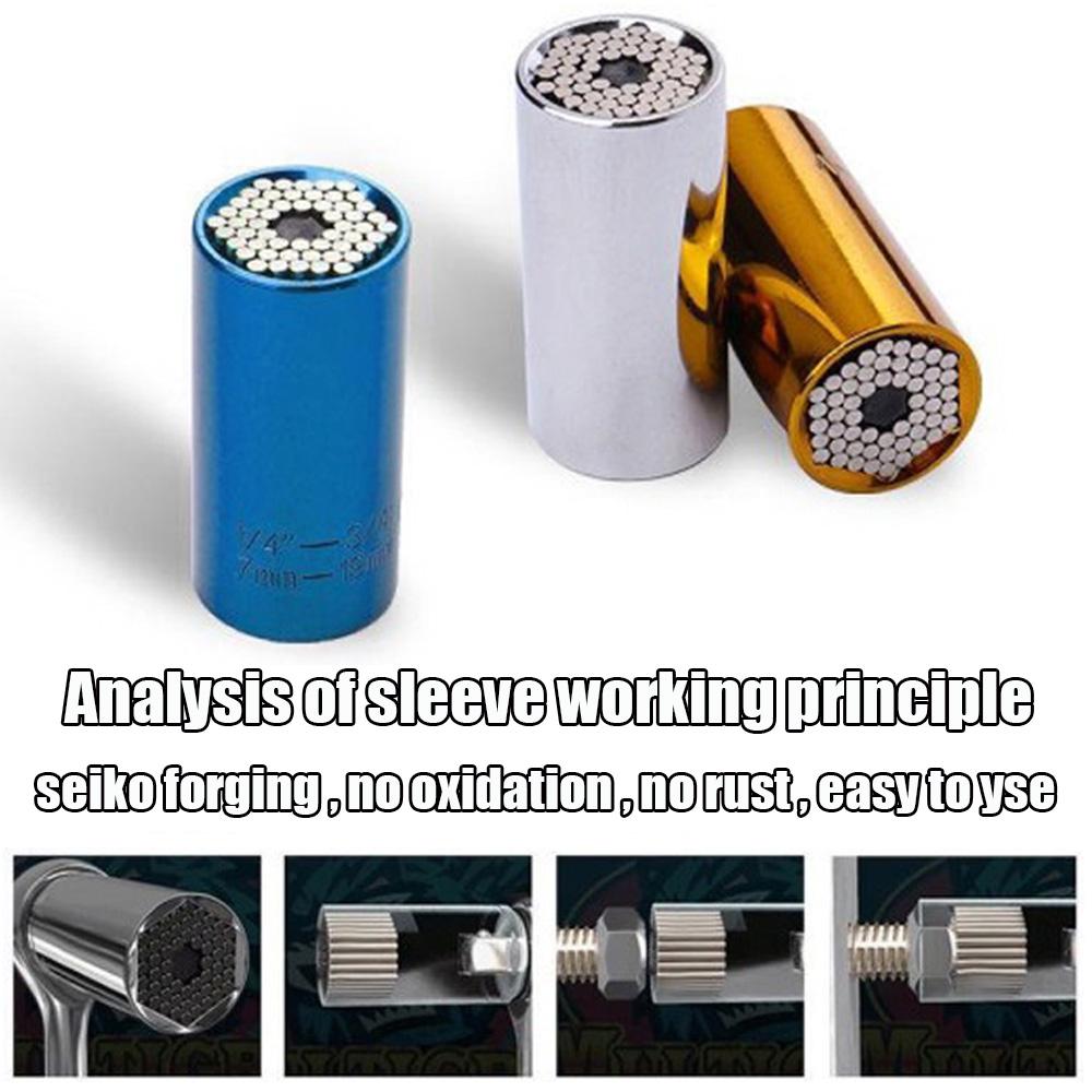 Механическая мастерская Универсальный динамометрический ключ Головка Набор торцевых головок Втулка для электрической дрели Трещотка Втулка гаечного ключа Рукоятка Многофункциональный ручной инструмент