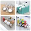 Retractable Refrigerator Side Door Storage Partition Board Bottle Seasoning Shelf Sorting Organizer Portable Kitchen Gadgets