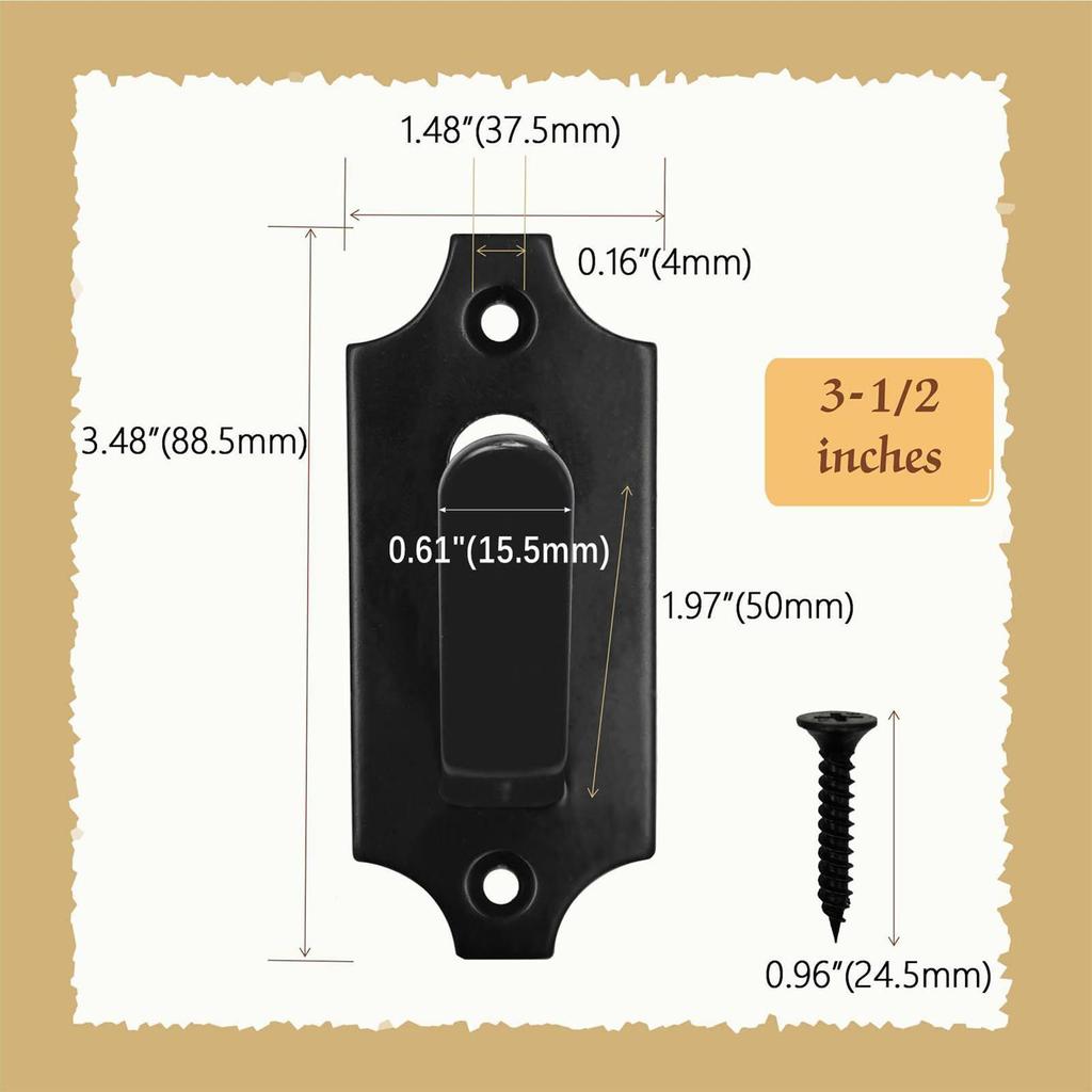 Deer Skull Mount 10 Pieces Anti-Slip Metal Hook Deer Mount Hanger Wall Hooks For Antler Bear Antelope Coyote Pronghorn Smaller