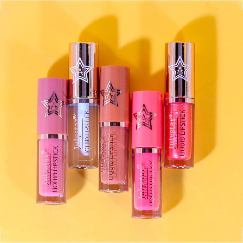 Natural Three-dimensional Matte Lip Gloss Star Lip Glaze Moisturizes Long-lasting Non-fading Non-stick Cup Pearl Lipstick