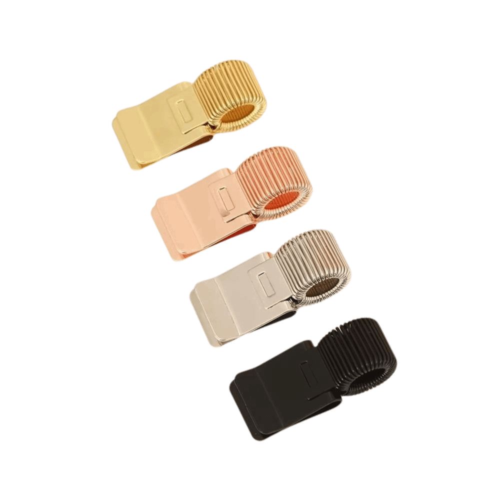 Metal Pen Loop Holder Multi-functional Pencil Holder Vintage Bookmark Student School Office Tools