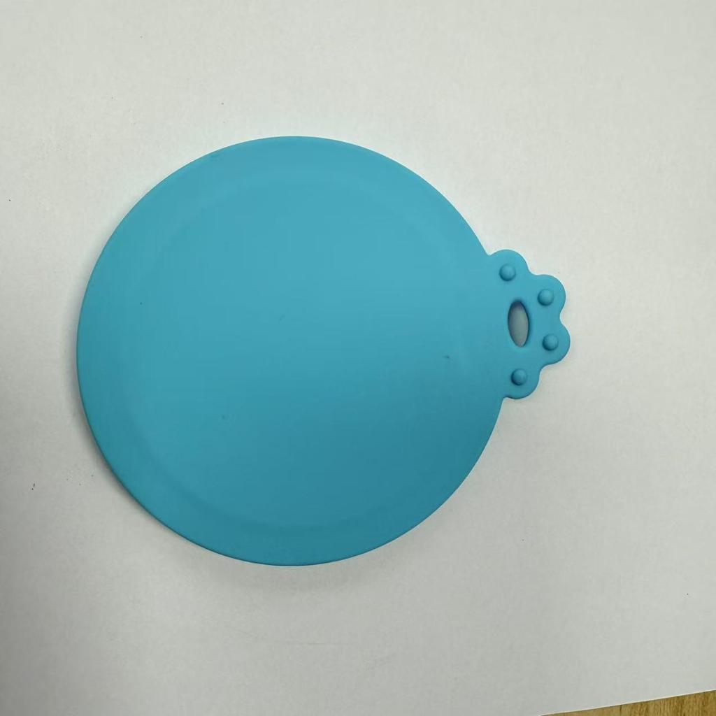 Доступная силиконовая крышка для консервной банки для домашних животных: Герметичный, Пищевой, Три-в-одном; Опция с пользовательским логотипом.