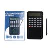 Calculator 12 Digit LCD Notepad Calculator Portable Reusable Desk Calculator for Office School