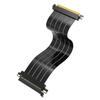 PCIe X16 Riser Cable for High Speed Shielded Vertical GPU Mounting Gen4 Compatible Extension Riser Card Straight Connector 30cm 180 Degree EZDIY-FAB