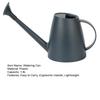 Лейка 1,8 л с длинным носиком, садовый кувшин с разбрызгивателем, легкая пластиковая лейка для комнатных растений, растений на открытом воздухе