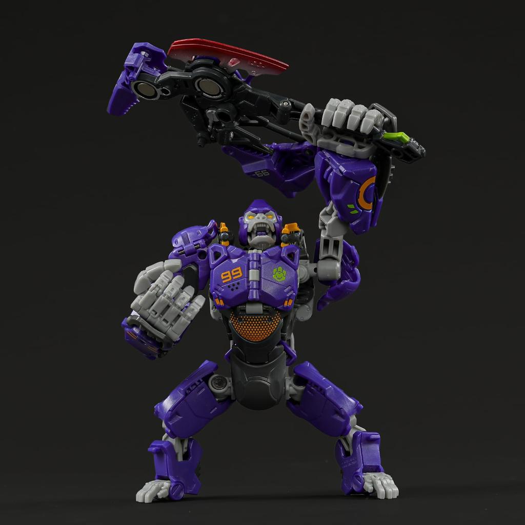 52TOYS BEASTBOX BB-70 NEO GIO [Neo Geo Version Transforming Toy Figure, Cube To Gorilla Transformation, Pre-painted, Highly Articulated Action