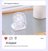 25th Anniversary Folding Transparent Mini Portable Neck Fan for Travel & Camping