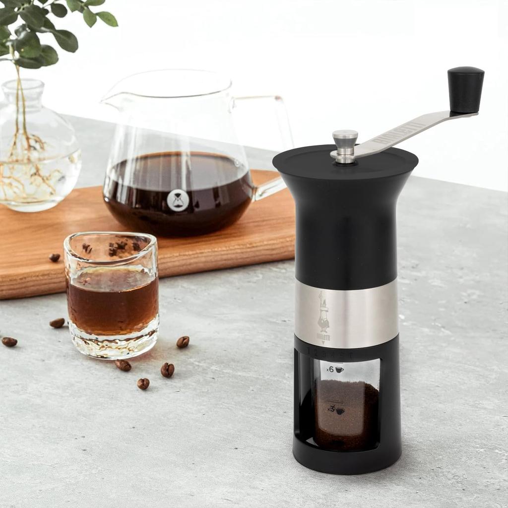 Bialetti Premium Coffee Grinder Machina Cafe Coffee Mill Manual
