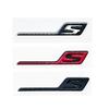 LWC1  3D ABS Car Rear Trunk Badge Decal Emblem Sticker S Logo For Mercedes AMG A GLA CLA 45 GLE GLC C E 63 S X156 W205 W212 W207 W176