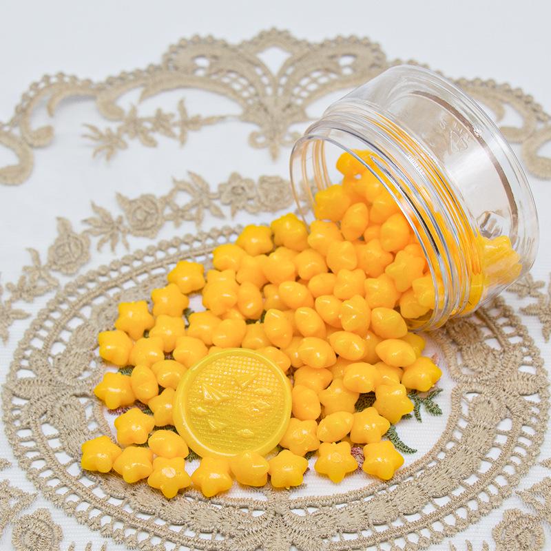 Colorful Macaron Star Wax Seal Set - Cute Aesthetic Wax Particles