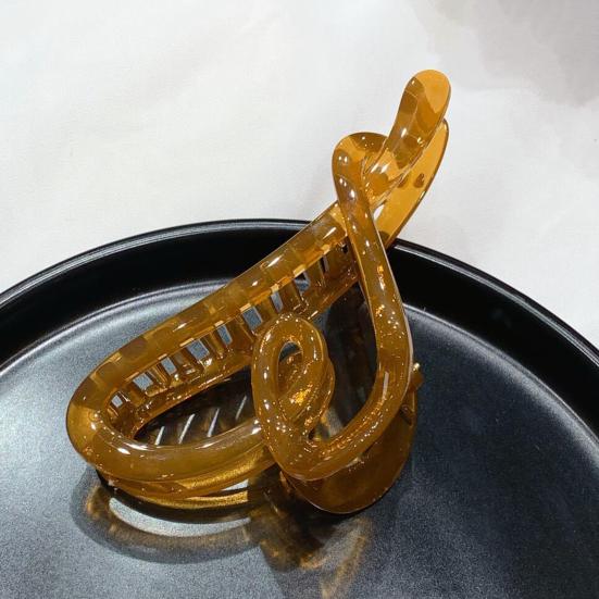 Женская заколка для волос Полый дизайн в форме сердца Нескользящая Прочный захват Заколки для волос Задняя часть головы Зажимы для волос для душа День Святого Валентина Аксессуары для волос