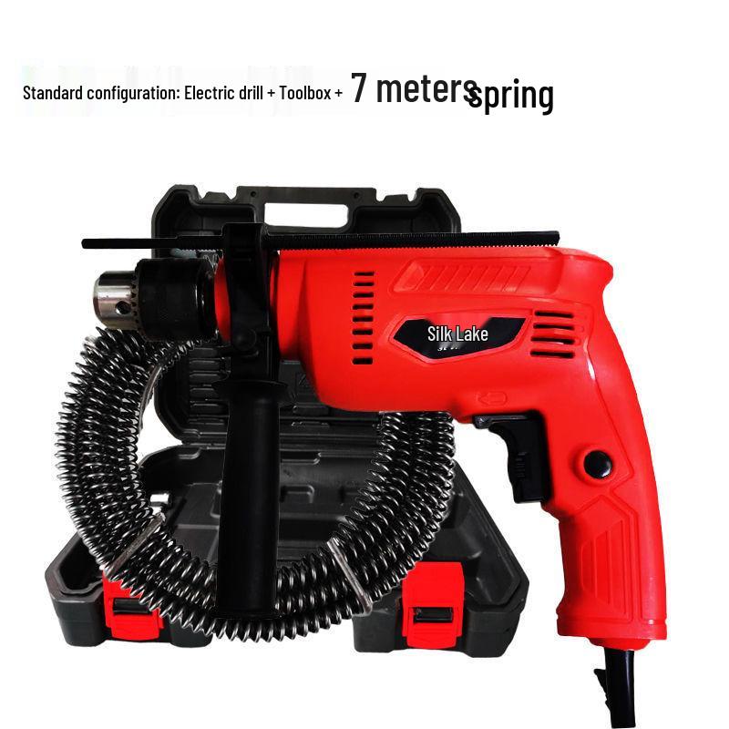 Электрический сантехнический трос для прочистки труб, инструмент для очистки канализации и средство для удаления засоров в унитазе - Прочистим или вернем деньги.