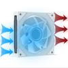12 см ARGB вентилятор для корпуса компьютера вентилятор 5V-3PIN 1800 об/мин скорость для корпуса компьютера