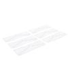 100 Sheets Disposable Eyebrow Ruler Stencils Stickers for Symmetrical Shaping Strong Adhesive Eyebro