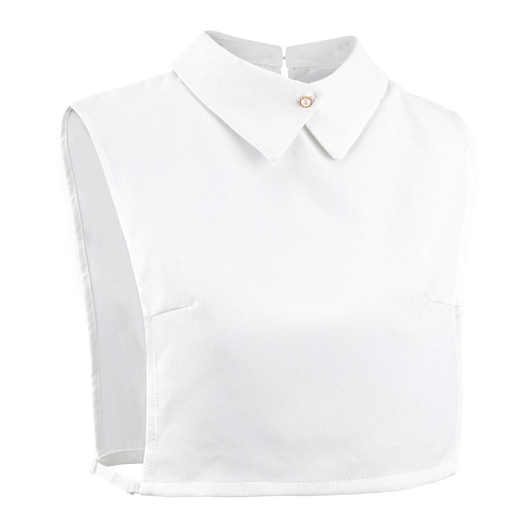 Elegant Lapel Collar Neck Cover Adjustable Turn Down Collar Insert for Women Office Clothing Accessory Neck Decoration