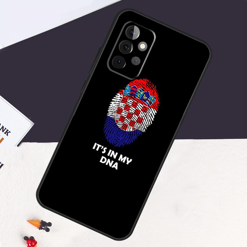Croatia Flag Coat of Arms Case For Samsung Galaxy A53 A15 A22 A52 A32 A54 A14 A16 A26 A36 A56 A55 A35 A05 A06 A33 A13