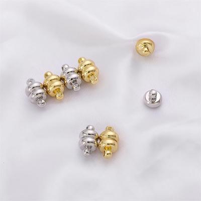 7*13 мм медная магнитная пряжка для изготовления ювелирных изделий DIY браслет ожерелье аксессуары