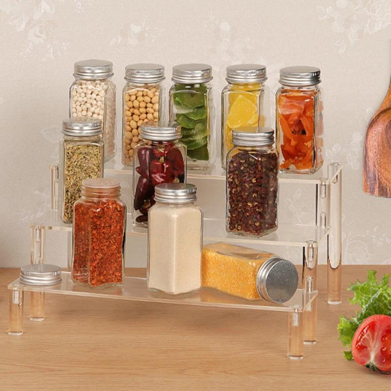 Прозрачный стенд, акриловые стойки, полка, стеллаж для хранения поп-фигурок, органайзер для косметических духов, держатель для лака для ногтей