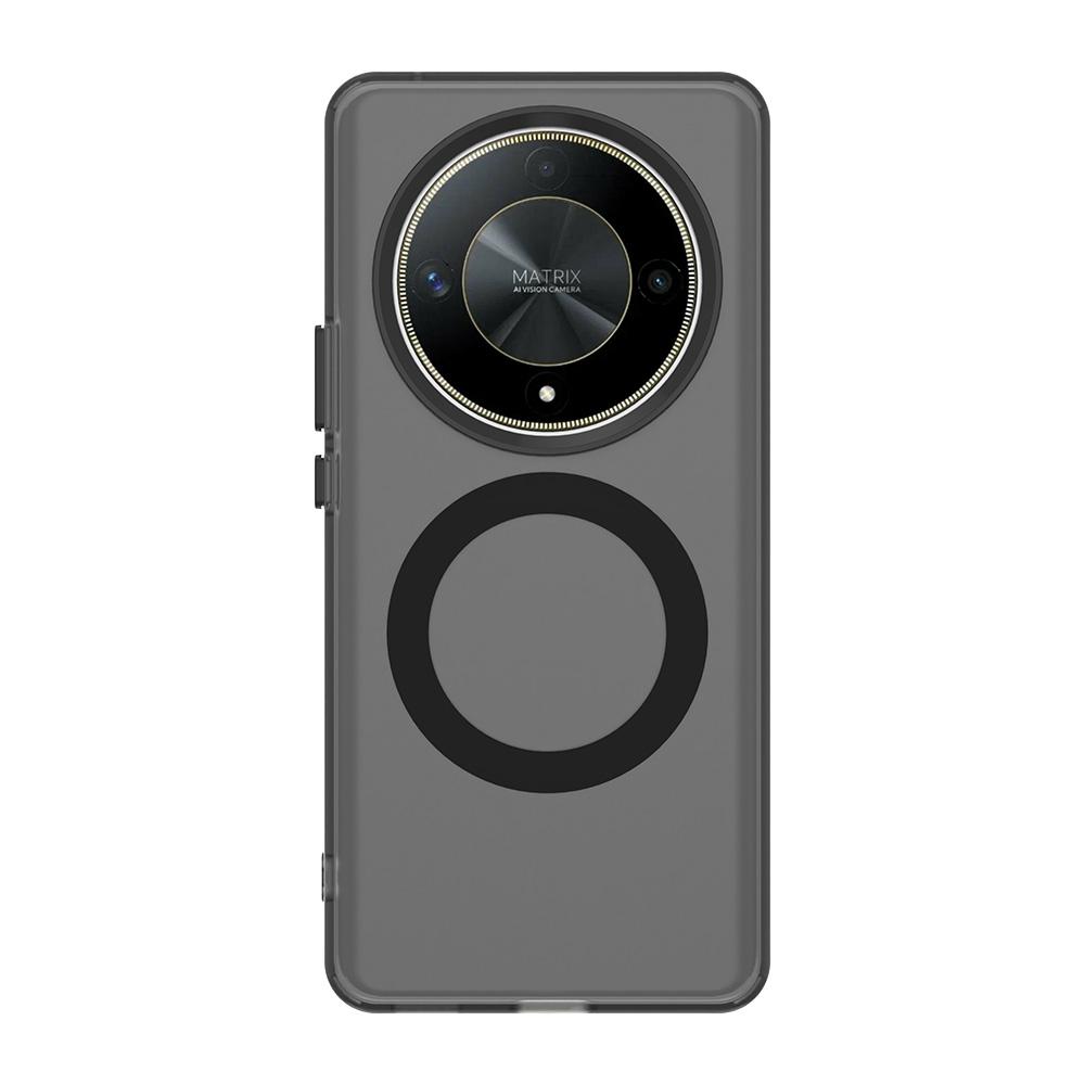 Матовый чехол Magsafe для телефона Honor X9b Magic6 Lite X50 Защитный чехол Магнитная беспроводная зарядка Ударопрочная задняя крышка